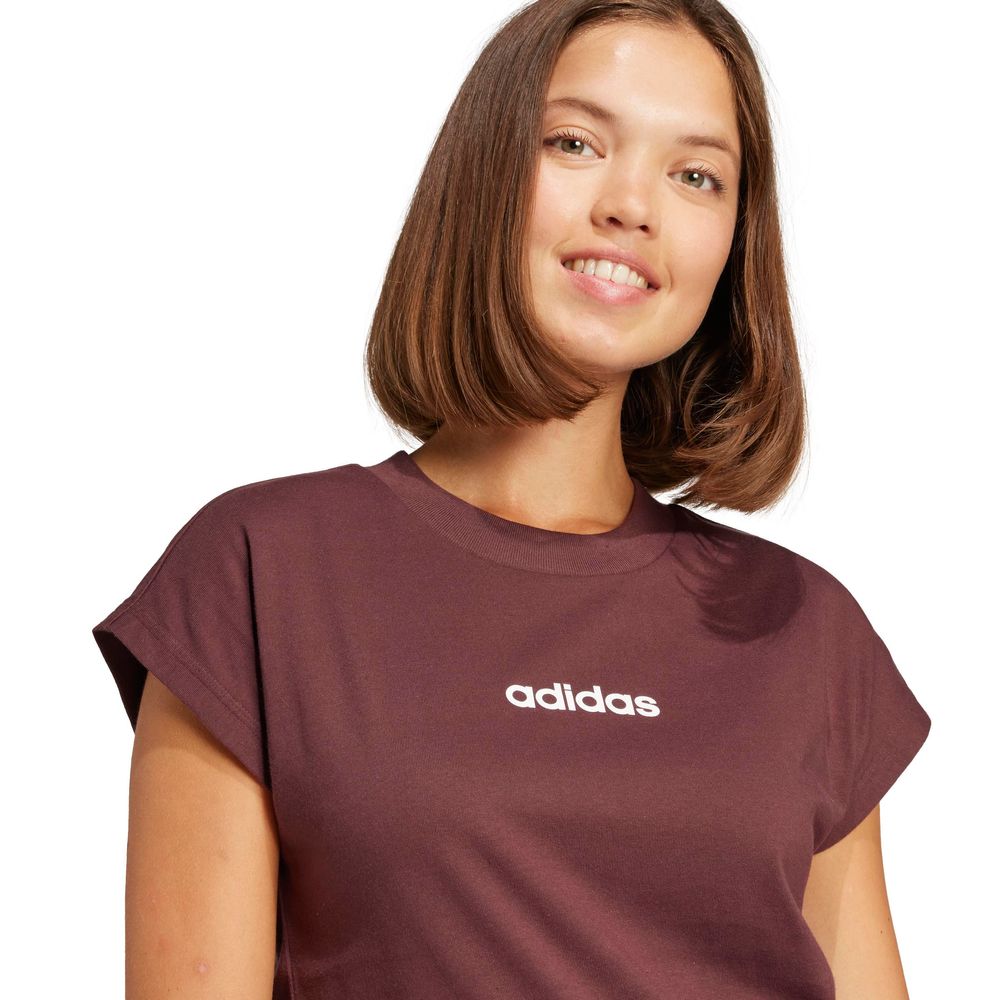 Camiseta-Adidas-Logo-Linear-|-Feminina